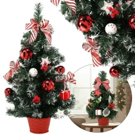mala-sztuczna-choinka-bozonarodzeniowa-osniezona-udekorowana-60-cm