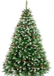 choinka-sztuczna-sosna-szyszka-jarzebina-220-cm