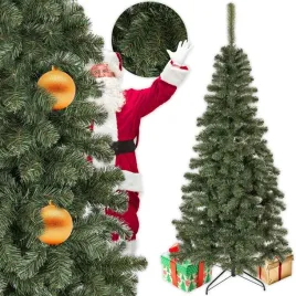 choinka-sztuczna-jodla-kaukaska-220cm-piekna-gesta-zielona-stojak-metalowy