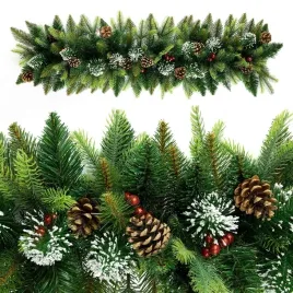 girlanda-swiateczna-szyszka-ostrokrzew-premium-gesta-100-cm