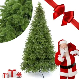 choinka-sztuczna-100percent-pe-olive-glow-2d-160cm-jasna-zielen-jodla-jak-zywa