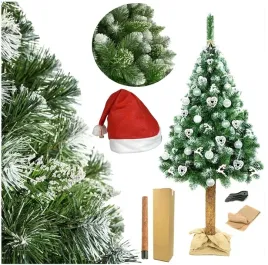 choinka-sztuczna-sosna-diamentowa-na-pniu-220-cm-czapka-piekna-polska-pl