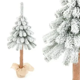 choinka-sztuczna-na-naturalnym-pniu-sztuczny-snieg-osniezona-100cm-donica