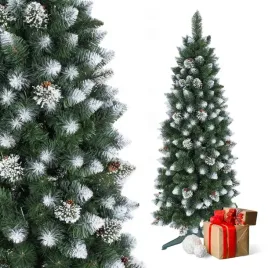 choinka-sztuczna-swiateczna-sosna-rosa-slim-waska-220cm-gesta-stojak-jakosc
