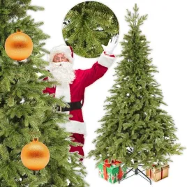 choinka-sztuczna-jak-prawdziwa-220-cm-pe-zielona-jak-zywa-piekna-gesta