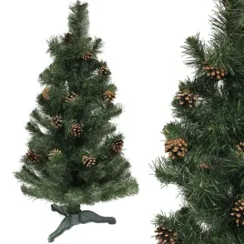 choinka-zielona-z-szyszkami-90-cm-swiateczna-magia-w-twoim-domu