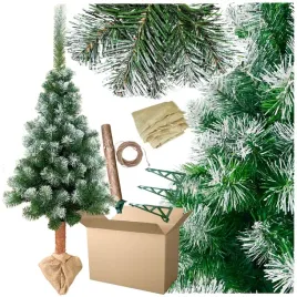 choinka-180-cm-osniezona-na-pniu-sztuczna-piekna-sosna-na-stojaku-juta