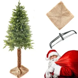 sztuczna-choinka-na-pniu-150-cm-full-pe-01-100percent-jasnozielona-silikonowa