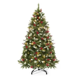 choinka-sztuczna-jak-sosna-z-sosnami-i-sniegiem-led-182cm