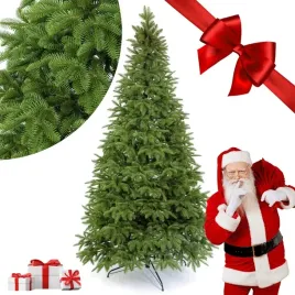 choinka-sztuczna-100percent-pe-olive-glow-2d-220-cm-jasna-zielen-jodla-jak-zywa