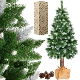 gesta-choinka-diamentowa-na-pniu-sosna-sztuczna-osniezona-160cm-premium