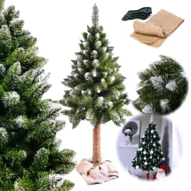 choinka-sztuczna-na-pniu-180cm-diamentowa-gesta-sosna-osniezona-jak-zywa