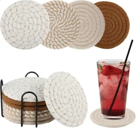 podkladki-pod-kubki-szklanki-okragle-bawelniane-podstawka-8-sztuk-braz