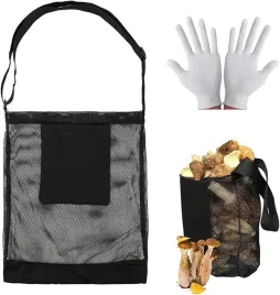 siateczkowa-torba-na-ramie-na-grzyby-i-rekawiczki-regulowana-czarna