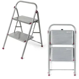 skladana-lekka-drabina-2-stopniowa-solidna-stal-maksymalne-obciazenie-150kg