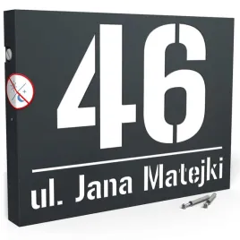 podswietlany-numer-na-dom-tabliczka-adresowa-led-40x30-cm-antracyt-ral-7016