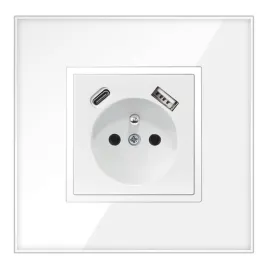 gniazdo-gniazdko-szklane-pojedyncze-podtynkowe-bolcem-biale-usb-c-premium