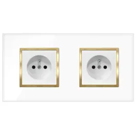 gniazdko-gniazdo-podwojne-biale-zlote-szklane-z-bolcem-ramka-szklana-quadra