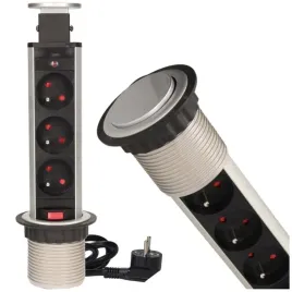 gniazdo-potrojne-wpuszczane-chowane-w-blat-nablatowe-gniazdko-srebrne-60mm