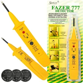 2x-fazer-777-sunco-detektor-probnik-napiecia-tester-zestaw