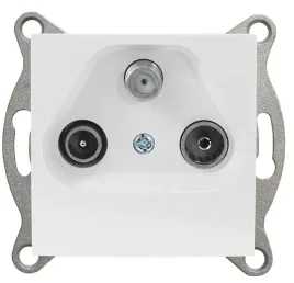 quadra-gniazdo-gniazdko-telewizyjne-antenowe-rtv-tv-sat-fm-biale-do-ramki