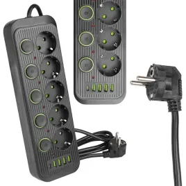 przedluzacz-listwa-zasilajaca-2m-5-gniazda-uziemienie-5x-usb-c-wlacznik