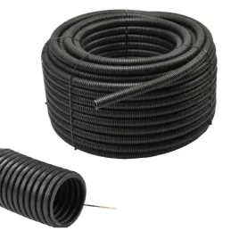 peszel-z-pilotem-rura-karbowana-do-kabli-25-19mm-wytrzymala-750n-czarna-50m