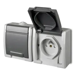 gniazdo-hermetyczne-aquant-podwojn-gnt-2x2p-z-ip55