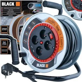 przedluzacz-bebnowy-metalowy-25m-4g-2x-usb-3x25-kabel-black-weekend-only