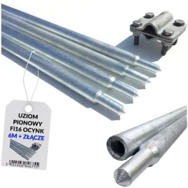 uziom-szpilka-pret-wbijany-zestaw-6-m-i-zlacze-ocynk-ogniowy-skladany