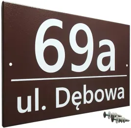 tabliczka-adresowa-brazowa-duza-metalowa-uv