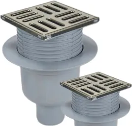 kratka-sciekowa-prosta-fi-50-mm-nierdzewna-regulowana-ruszt-100-x-100-mm