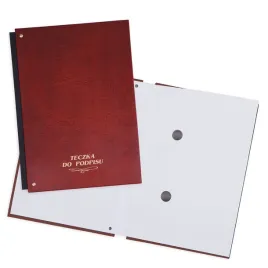 teczka-do-podpisu-10-przegrodek-grzbiet-harmonijka-bordo