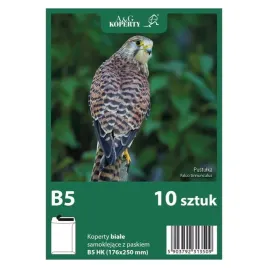 koperty-samoklejace-biale-bez-okienka-b5-176-x-250-mm-hk-10-sztuk