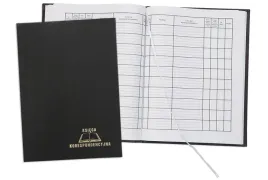 ksiega-ksiazka-korespondencyjna-a4-96-kart-czarna