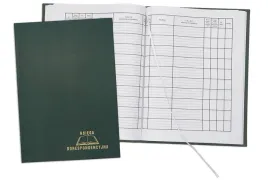 ksiega-ksiazka-korespondencyjna-a4-192-karty-zielen