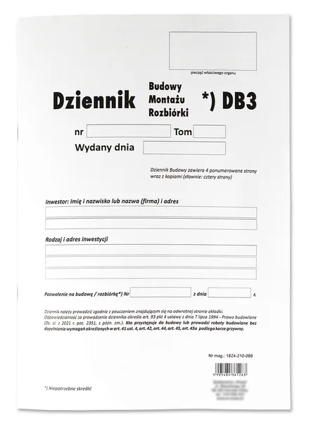dziennik-budowy-db3-a4-8-kart-oryginal-kopia-rodzaj-dziennik-budowy