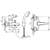 bateria-wannowo-prysznicowa-ferro-basic-chrom-kolor-srebrny