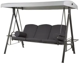 salerno-hustawka-ogrodowa-metalowa-szara