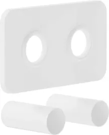 mexen-zestaw-maskujacy-do-grzejnika-rozeta-podwojna-tuleje-bialy