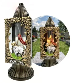znicz-duzy-wielkanocny-na-grob-kapliczka-baranek-znicz-na-wielkanoc-34cm