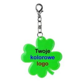 10x-brelok-odblaskowy-clover-koniczynka-z-nadrukiem-logo-gadzet-reklamowy