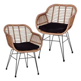 stilista-zestaw-2-foteli-ogrodowych-jasnobrazowy