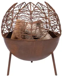 palenisko-ogrodowe-redfire-narfi-stal-w-rdzawym-kolorze-zdobienia-w-liscie