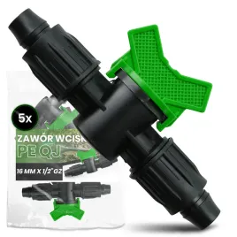5x-zawor-kulowy-pe-16-mm-kurek-qj-linii-kroplujacych-wody-nawadniania
