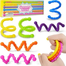 tangle-fidget-antystresowa-zabawka-adhd-autyzm-wezyk-gietka-waz-relaks-6x