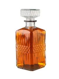 karafka-szklana-z-korkiem-na-nalewki-wino-kwadrat-ii-ala-krysztal-850ml