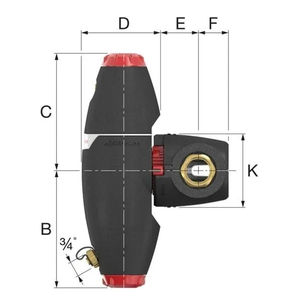 flamco-xstream-vent-clean-1f-1-separator-11062-stan-opakowania-oryginalne-kod-producenta-11062