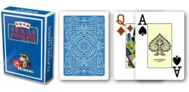 modiano-2-rogi-100percent-karty-plastikowe-niebieskie