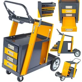 wozek-spawalniczy-do-spawarek-z-polka-na-butle-szuflady-stabilny-mobilny